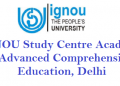 IGNOU Study Centre Academy of Advanced Comprehensive Education, Delhi