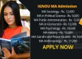 IGNOU MA Admission 2025