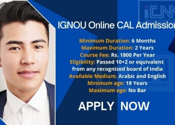 IGNOU Online CAL Admission 2025
