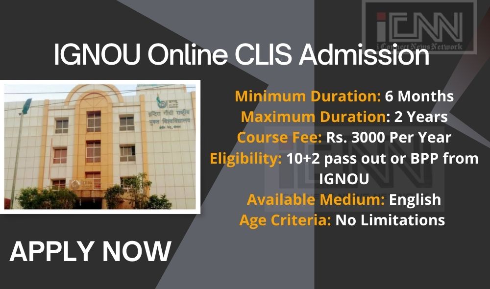 ignou-online-clis-admission-syllabus-fee-application-form