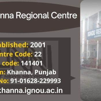 IGNOU Kolkata Regional Centre Courses Admission Contact Details