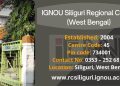 IGNOU Siliguri Regional Centre (West Bengal)