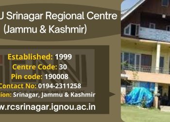 IGNOU Srinagar Regional Centre (Jammu & Kashmir)