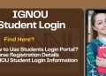 IGNOU Student Login