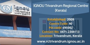 IGNOU Trivandrum Regional Centre (Kerala)