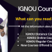 IGNOU Courses