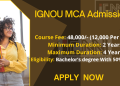 IGNOU MCA Admission