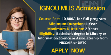 IGNOU MLIS Admission
