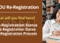 IGNOU Re-Registration 2022