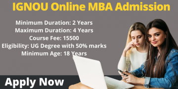 IGNOU Online MBA Admission