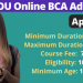 IGNOU Online BCA Admission
