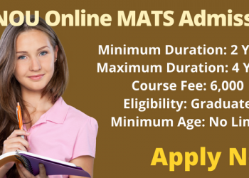 IGNOU Online MATS Admission