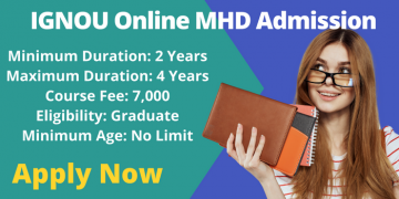 IGNOU Online MHD Admission