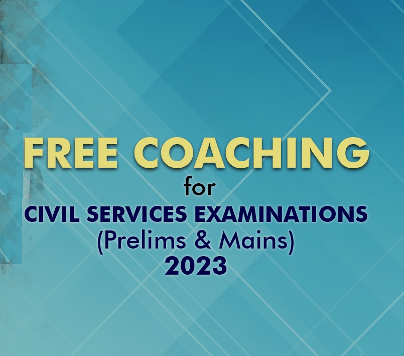 free coaching for civil services Examinations