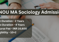 ignou ma sociology admission
