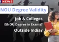 IGNOU Degree Validity