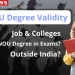 IGNOU Degree Validity