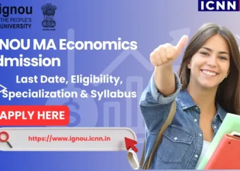 IGNOU MA Economics Admission