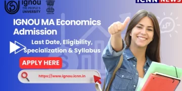 IGNOU MA Economics Admission
