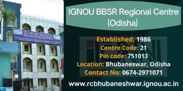 IGNOU BBSR Regional Centre (Odisha)