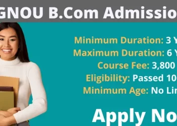 IGNOU BCom Admission 2025