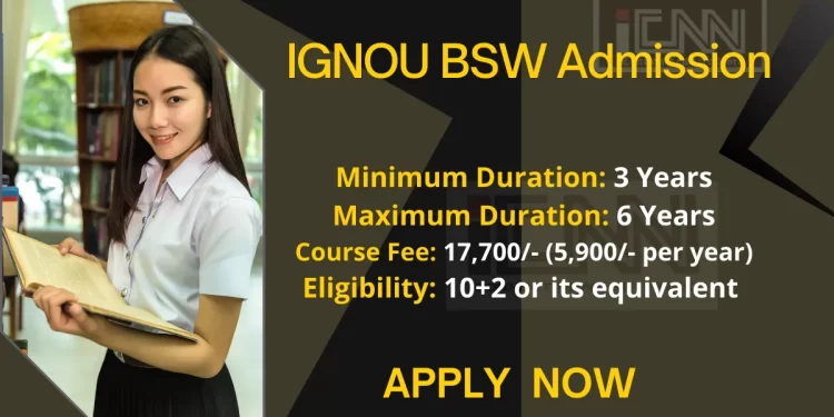 IGNOU BSW Admission