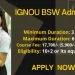 IGNOU BSW Admission