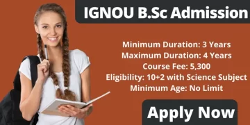 IGNOU BSc Admission