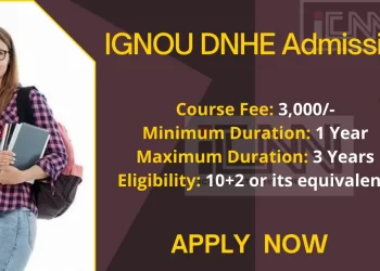 IGNOU DNHE Admission