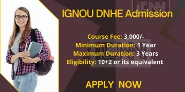 IGNOU DNHE Admission