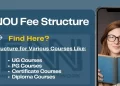IGNOU Fee Structure