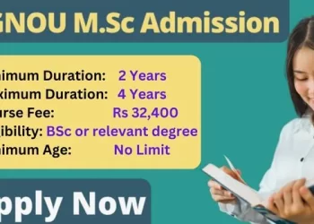 IGNOU M.Sc Admission