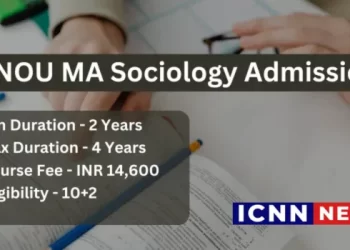 IGNOU MA Sociology Admission