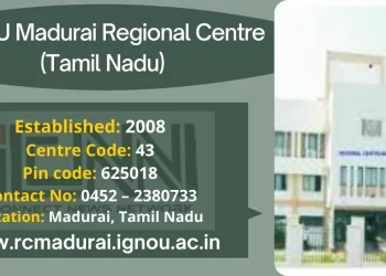 IGNOU Madurai Regional Centre