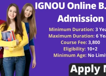 IGNOU Online BCom Admission 2025