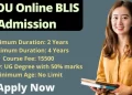 IGNOU Online BLIS Admission