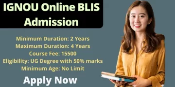 IGNOU Online BLIS Admission