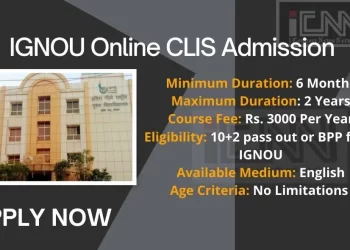 IGNOU Online CLIS Admission