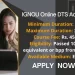 IGNOU Online DTS Admission 2025