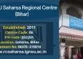 IGNOU Saharsa Regional Centre