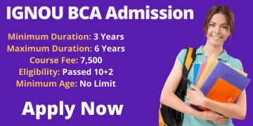 IGNOU BCA Admission 2025