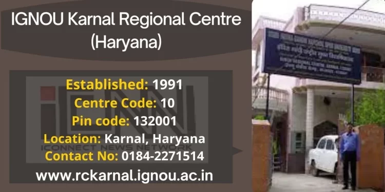 IGNOU Karnal Regional Centre Haryana
