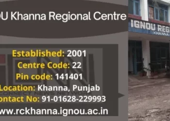 IGNOU Khanna Regional Centre