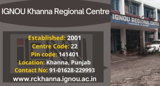 IGNOU Khanna Regional Centre