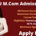 IGNOU M.Com Admission