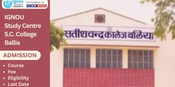 IGNOU Study Centre S.C. College Ballia