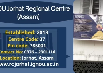 Ignou Jorhat Regional Centre